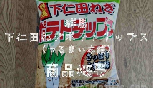 群馬下仁田ねぎポテトチップスの商品概要